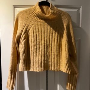 Topshop cropped turtle neck